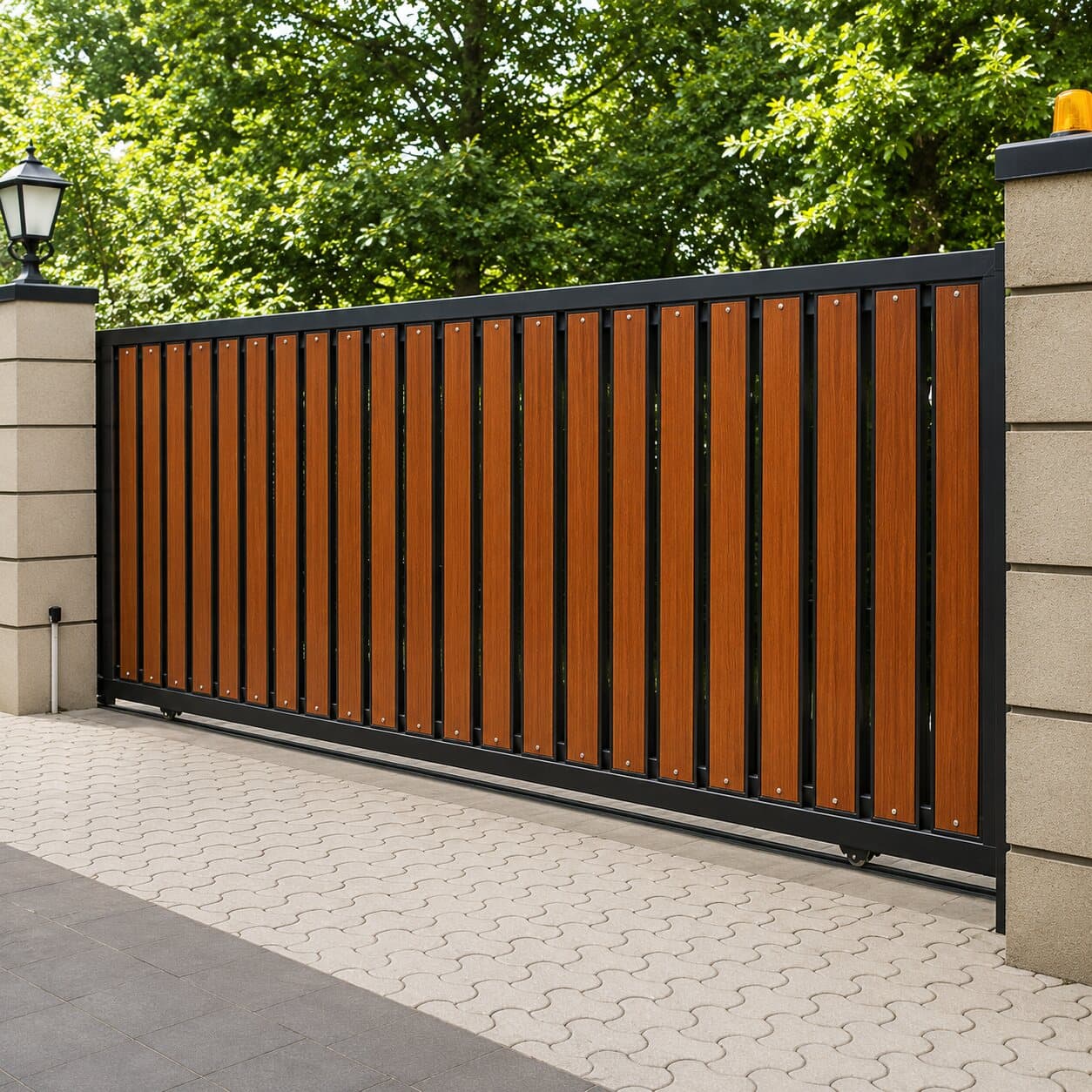 Automatic Sliding Gates installation 4