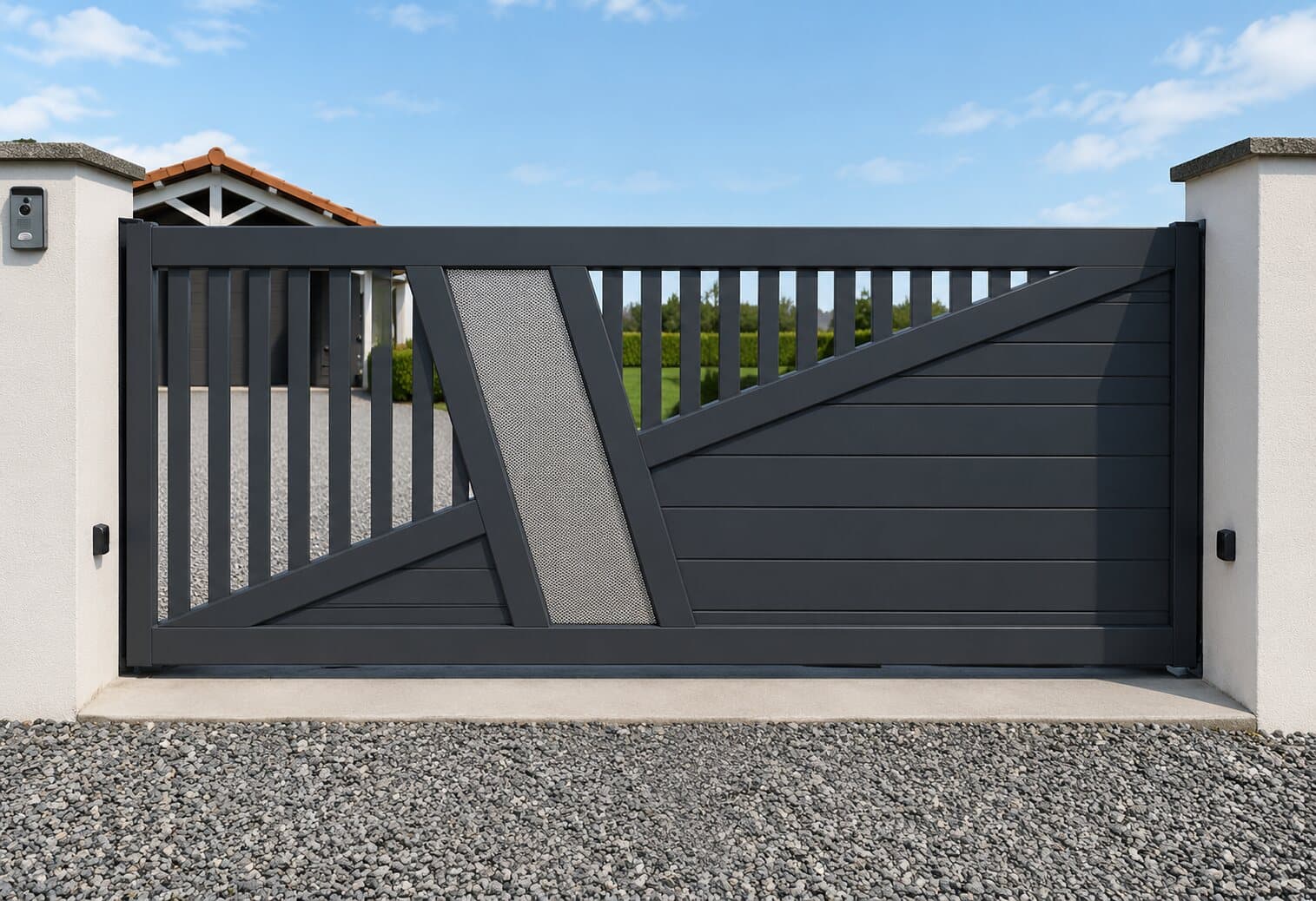 Automatic Sliding Gates installation 5
