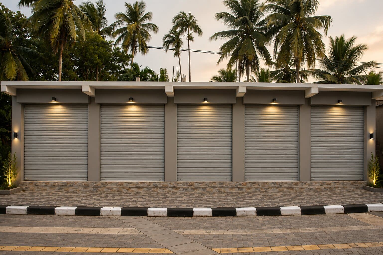 Heavy-Duty Roller Shutters installation 2