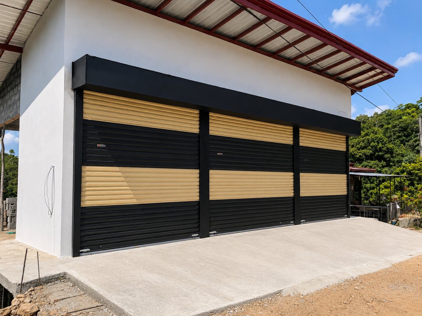 Heavy-Duty Roller Shutters installation 6
