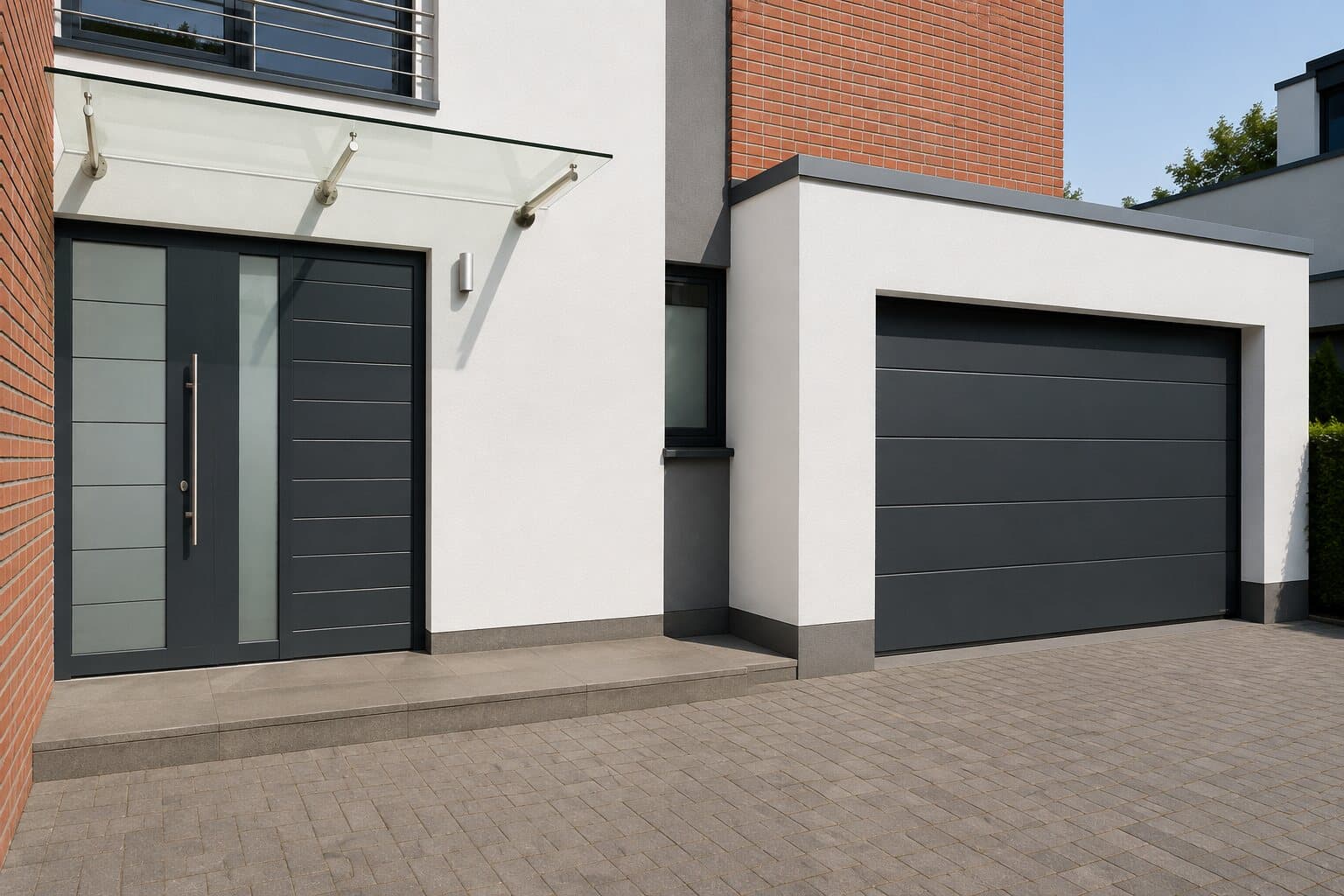 Sectional Overhead Doors installation 1